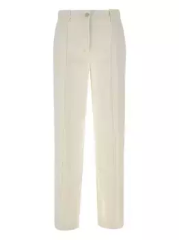 Плиссированные брюки Eleventy, белый