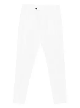 Плиссированные брюки Eleventy, белый