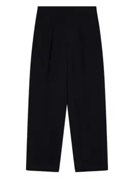 Плиссированные брюки EMPORIO ARMANI, черный