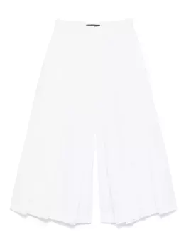 Плиссированные брюки Fabiana Filippi, белый