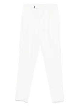 Плиссированные брюки Gabriele Pasini, белый