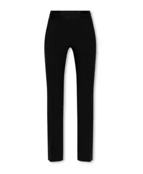 Плиссированные брюки Helmut Lang, черный