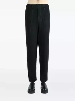 Плиссированные брюки Homme Pliss Issey Miyake, черный