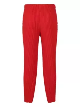 Плиссированные брюки Homme Pliss Issey Miyake, красный