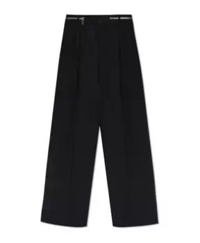 Плиссированные брюки Icon New Orlean Dsquared2, черный