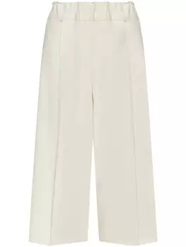 Плиссированные брюки Issey Miyake, белый