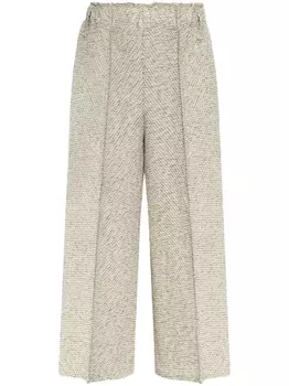 Плиссированные брюки Issey Miyake, серый