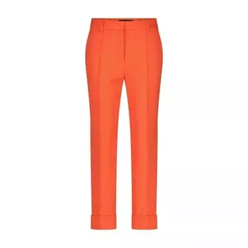 Плиссированные брюки из смешанного материала Marc Cain, оранжевый