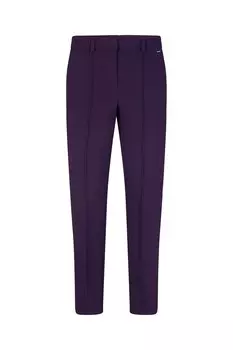 Плиссированные брюки Joop, темно фиолетовый