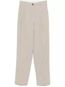 Плиссированные брюки Kaos, нейтральный цвет
