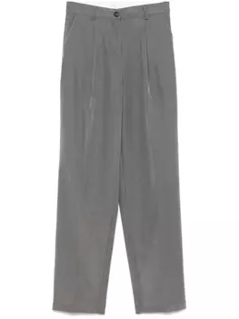 Плиссированные брюки Kaos, серый