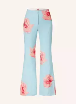 Плиссированные брюки Kenzo, красный