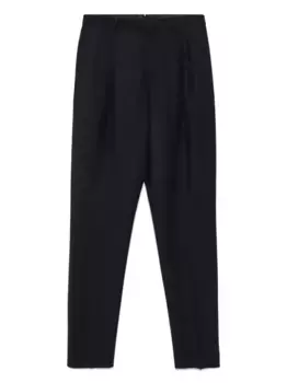 Плиссированные брюки Lardini, синий