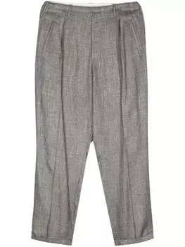 Плиссированные брюки Magliano, серый