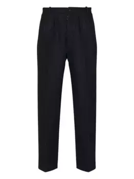 Плиссированные брюки MAISON MARGIELA, черный