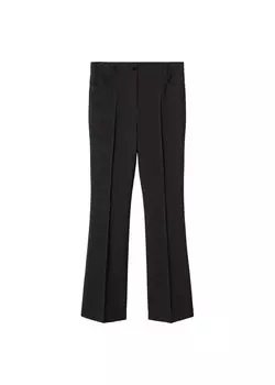 Плиссированные брюки Mango PANDY, черный