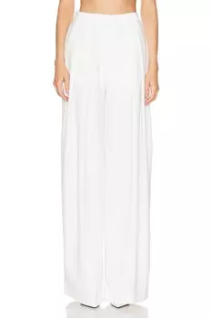 Плиссированные брюки MONOT, белый