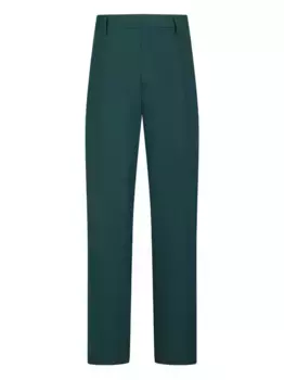 Плиссированные брюки Paul Smith, зеленый