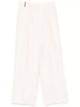 Плиссированные брюки Peserico, нейтральный