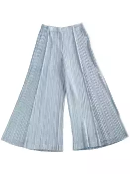 Плиссированные брюки Pleats Please Issey Miyake, серый