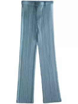 Плиссированные брюки Pleats Please Issey Miyake, синий