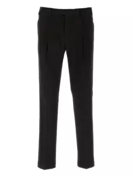 Плиссированные брюки PT Torino, черный