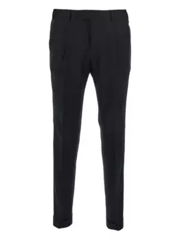 Плиссированные брюки PT Torino, черный