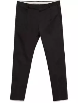 Плиссированные брюки PT Torino, коричневый