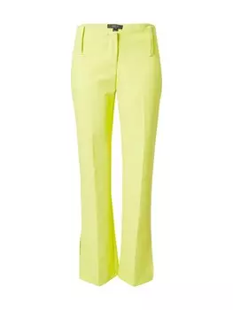 Плиссированные брюки River Island, желтый