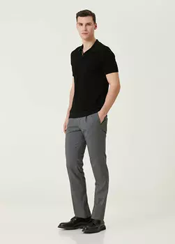 Плиссированные брюки Rota, серый