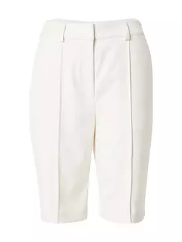 Плиссированные брюки RRE by Lorena Rae MIA, белый