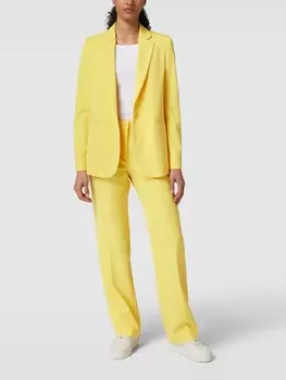 Плиссированные брюки с французскими боковыми карманами Jake*s Collection, желтый