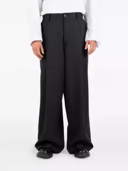 Плиссированные брюки Socit Anonyme, черный