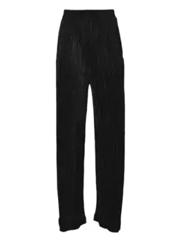 Плиссированные брюки SOLOTRE, черный
