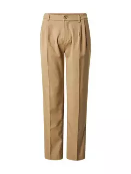 Плиссированные брюки свободного кроя JACK & JONES JPSTKarl Julian, кэмел