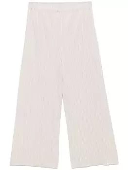 Плиссированные брюки Thicker Bottoms 1 Pleats Please Issey Miyake, нейтральный цвет