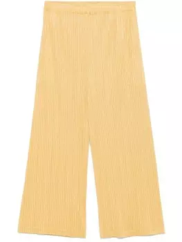 Плиссированные брюки Thicker Bottoms 1 Pleats Please Issey Miyake, желтый