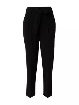 Плиссированные брюки Warehouse, черный