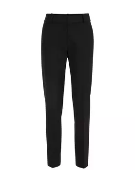 Плиссированные брюки We Fashion, черный