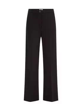 Плиссированные брюки We Fashion, черный