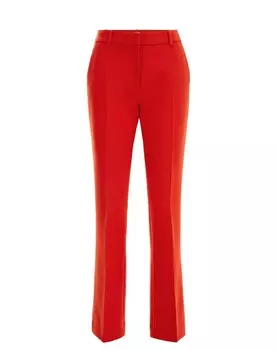 Плиссированные брюки We Fashion, красный
