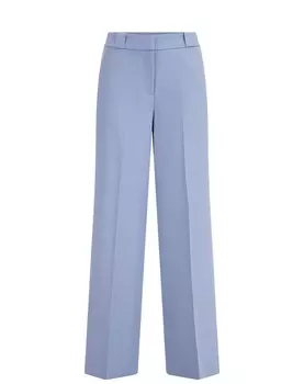 Плиссированные брюки We Fashion, пыльный синий