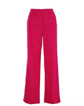 Плиссированные брюки We Fashion, розовый