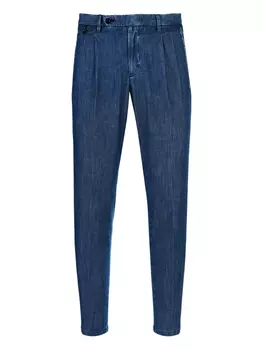 Плиссированные джинсы Briglia 1949, синий