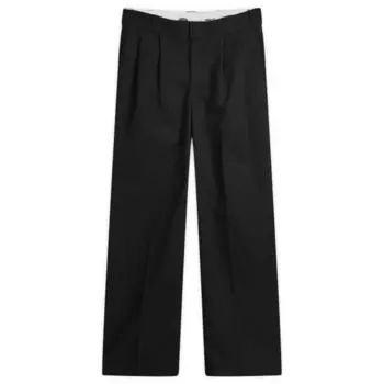 Плиссированные рабочие брюки с множеством карманов Dickies, черный