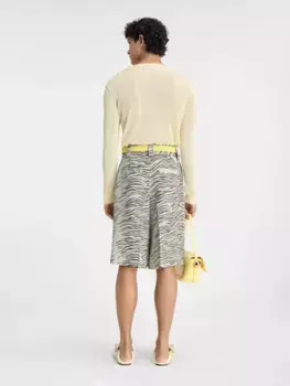 Плиссированные шорты-бермуды Ле Навега Jacquemus, черный