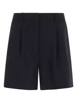 Плиссированные шорты строгого кроя HERSKIND, синий