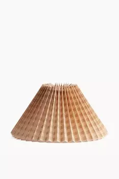 Плиссированный абажур H&M, бежевый