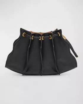 Плиссированный браслет Adria Wave Ulla Johnson, цвет Noir