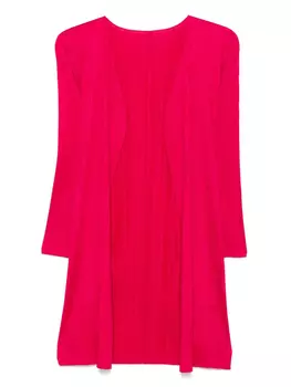 Плиссированный кардиган Pleats Please Issey Miyake, красный